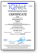 Certificado ISO 9001